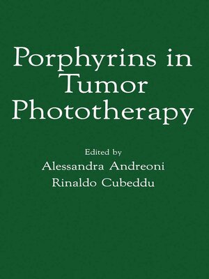 cover image of Porphyrins in Tumor Phototherapy